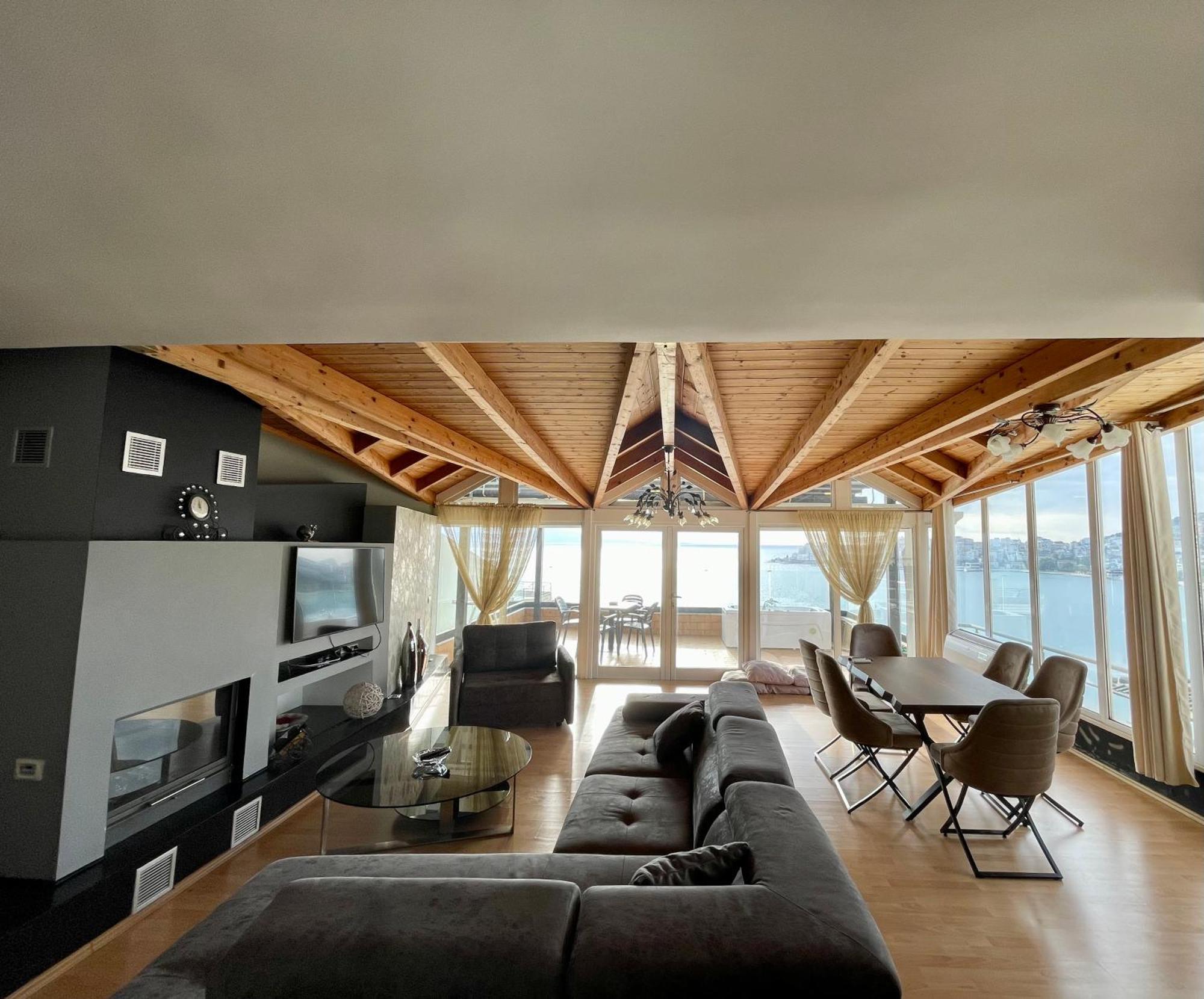 Seaview Golden Penthouse Apartamento Sarandë Exterior foto