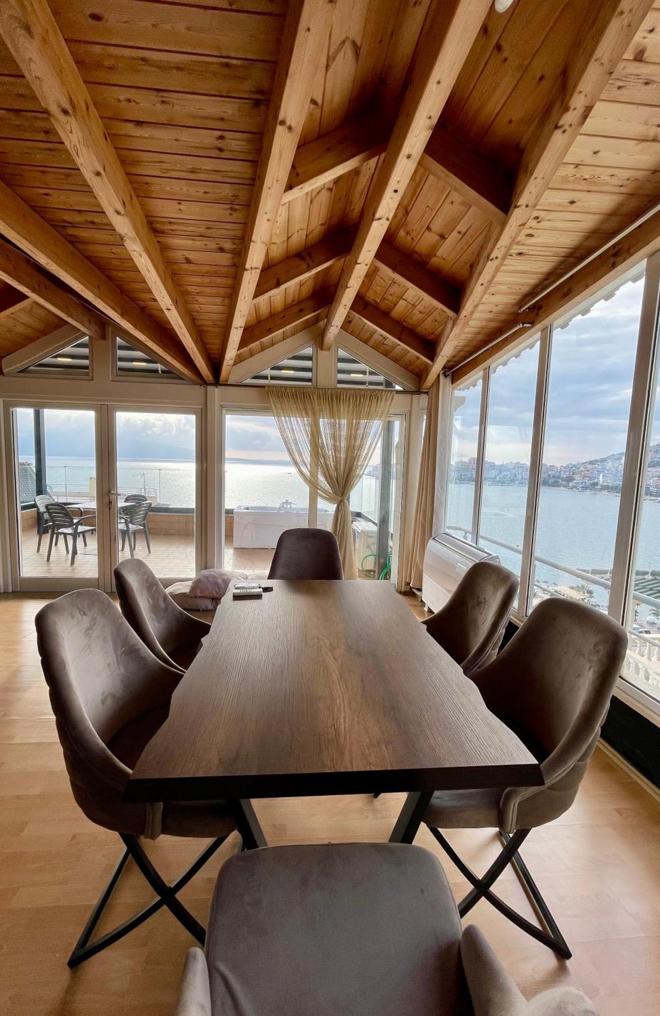 Seaview Golden Penthouse Apartamento Sarandë Exterior foto