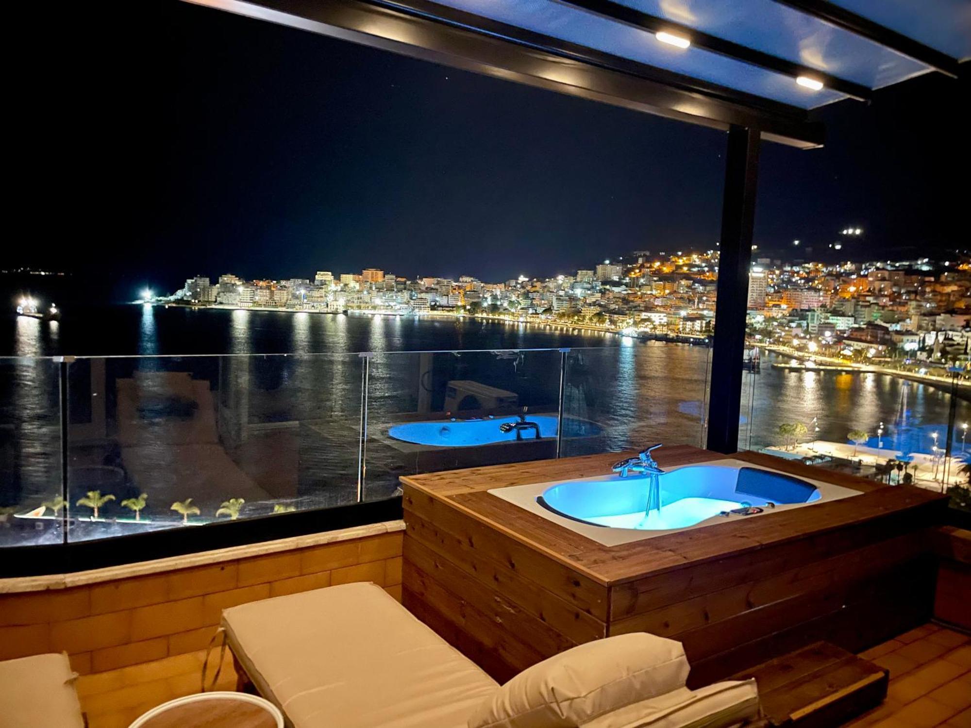 Seaview Golden Penthouse Apartamento Sarandë Exterior foto