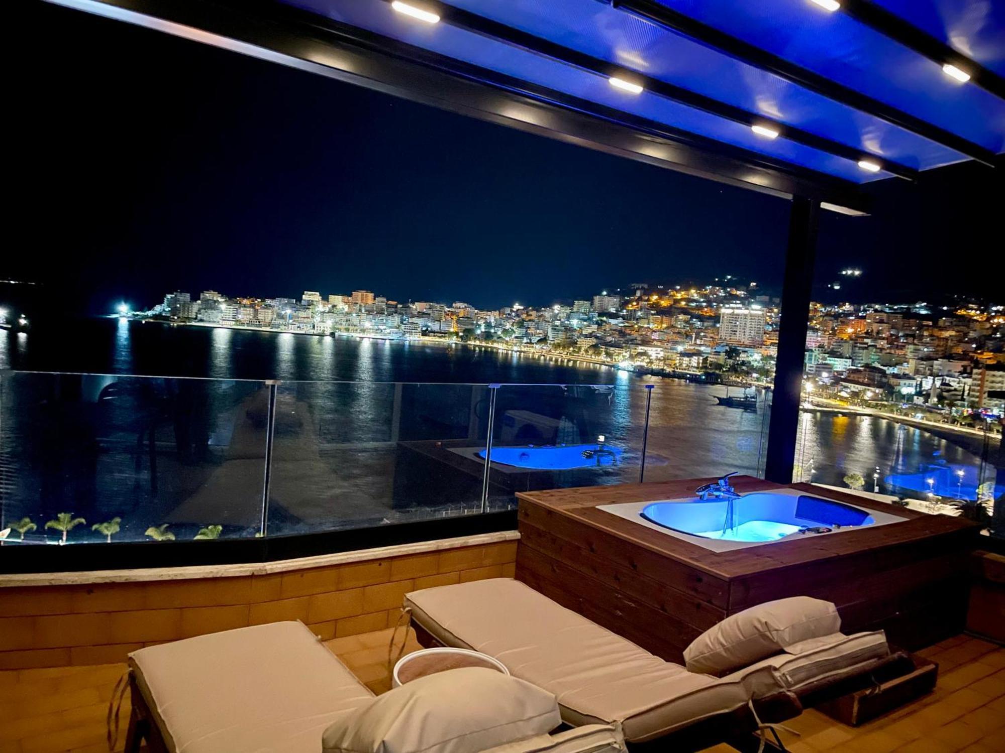 Seaview Golden Penthouse Apartamento Sarandë Exterior foto