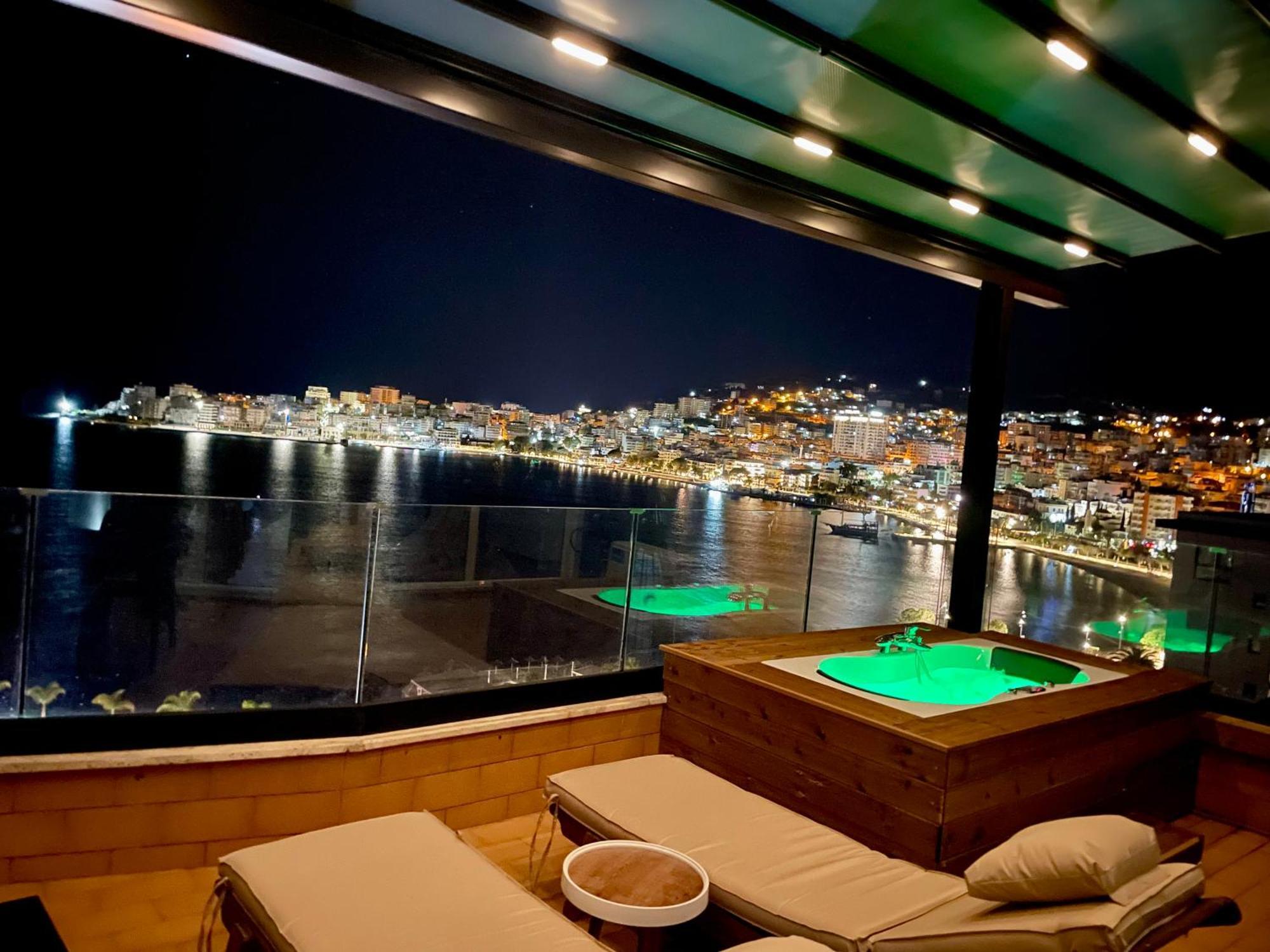 Seaview Golden Penthouse Apartamento Sarandë Exterior foto